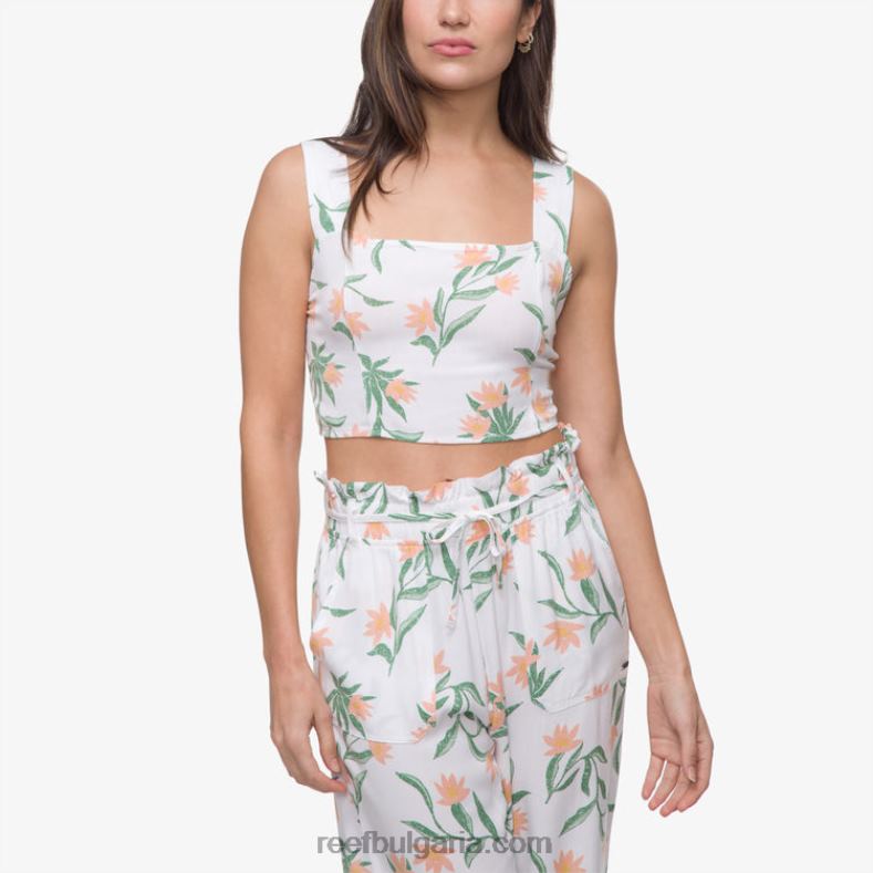 Reef t-shirts - Жени Reef нарисуван танк 2T28F264 ярко бяло