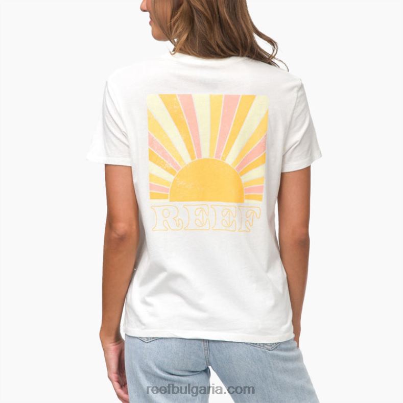 обувки Reef - Жени Reef по-лека тениска с къс ръкав 2T28F272 marshmallow