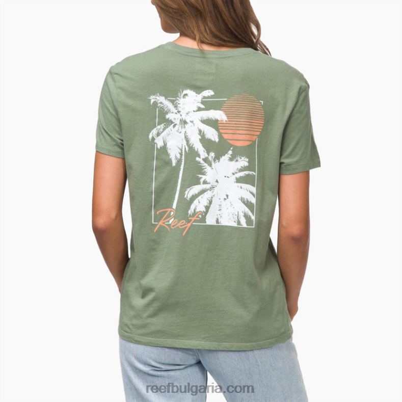 Reef t-shirts - Жени Reef тениска с къс ръкав ridley 2T28F282 морски спрей