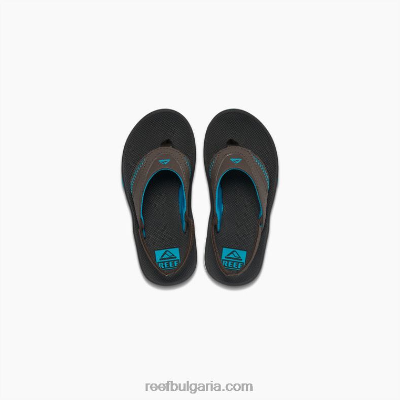 Reef Bulgaria - деца Reef малко раздухване 2T28F832 черно/кафяво/синьо