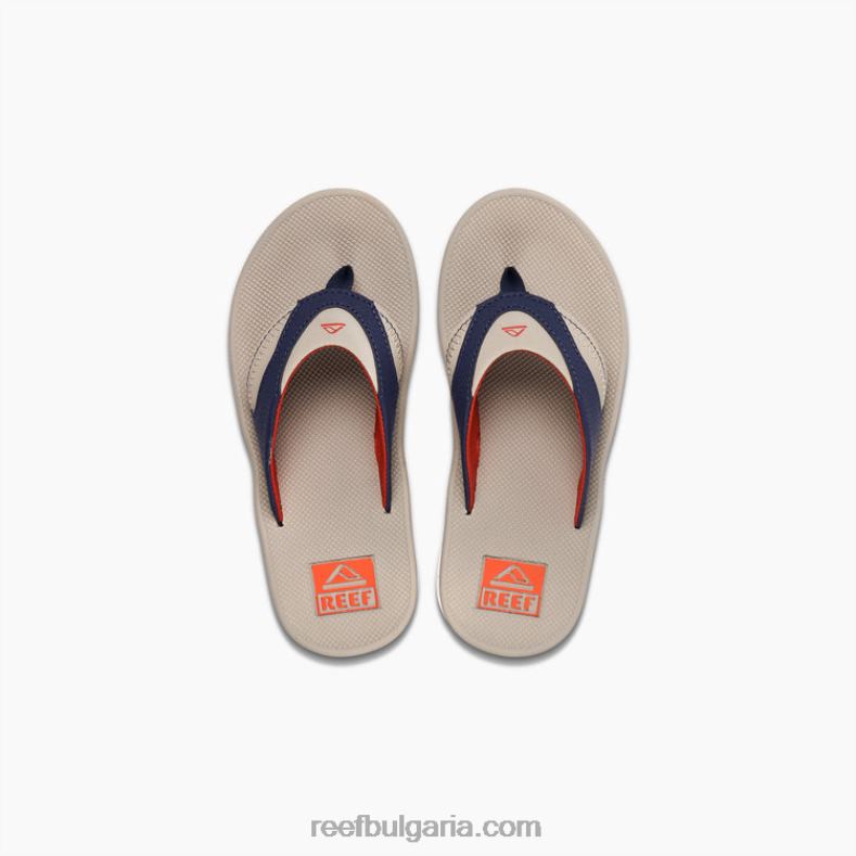 обувки Reef - Reef деца ветрят 2T28F838 сив/тъмносин