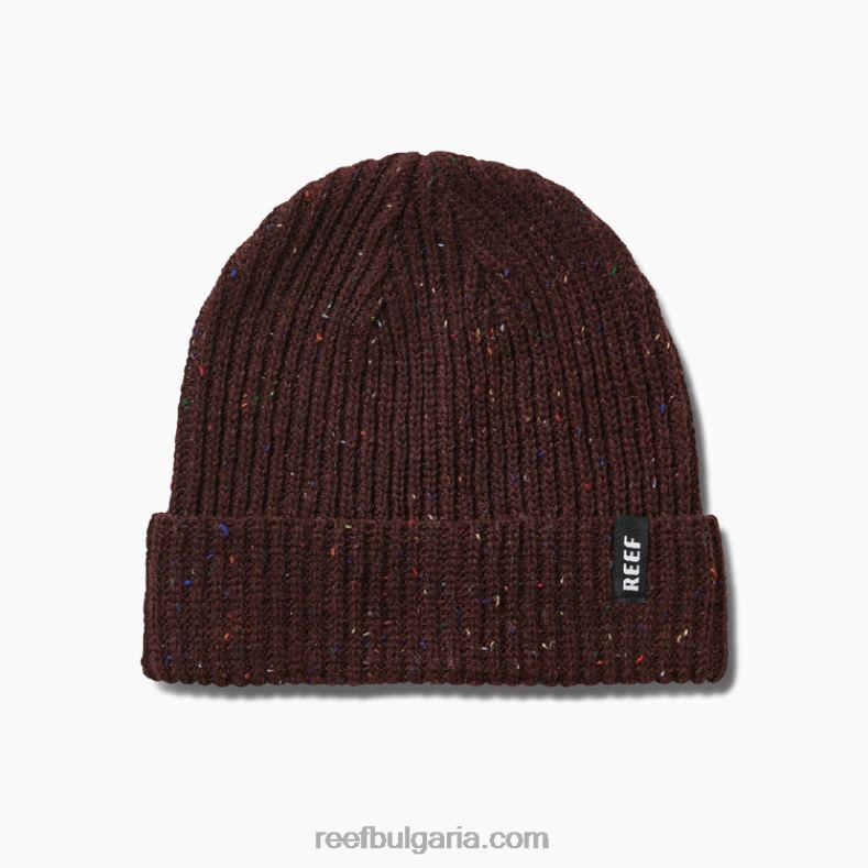 Reef Bulgaria - мъже Reef пухена шапка с маншет 2T28F797 лудо кафяво