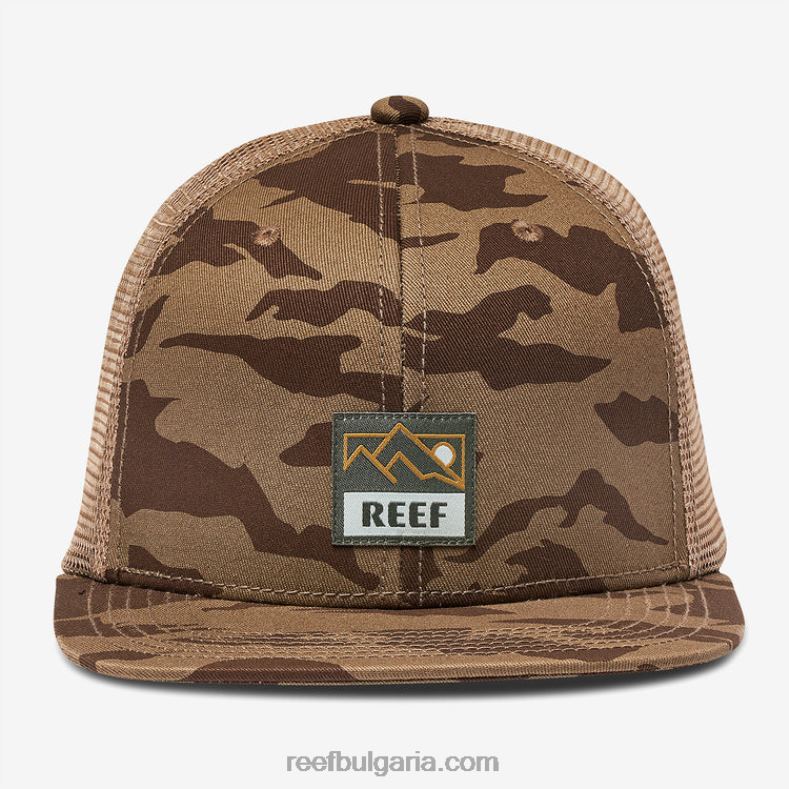 обувки Reef - мъже Reef backwoods snapback шапка за шофьор на камион 2T28F765 кориандър