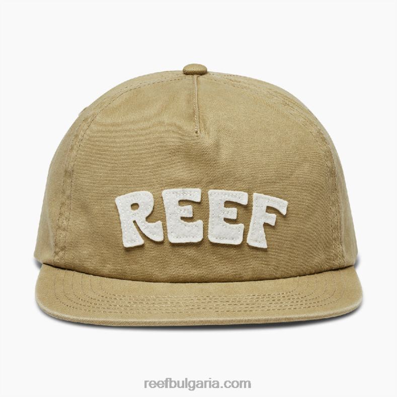 Reef t-shirts - мъже Reef неструктурирана шапка с презрамка на hale 2T28F775 водорасли