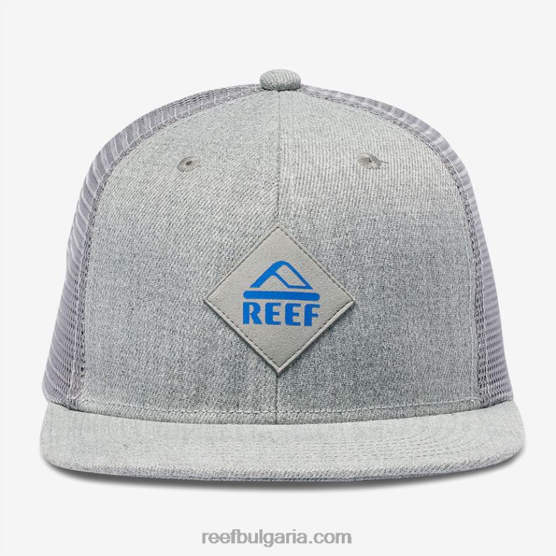 Reef Bulgaria - мъже Reef madre snapback шофьорска шапка 2T28F767 хедър сиво