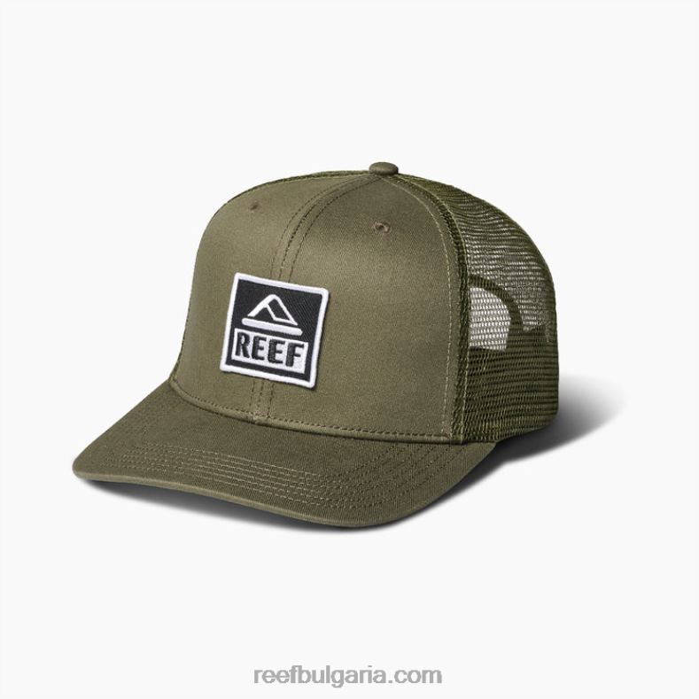 Reef Bulgaria - мъже Reef townsend snapback шапка за шофьор на камион 2T28F758 маслинова нощ