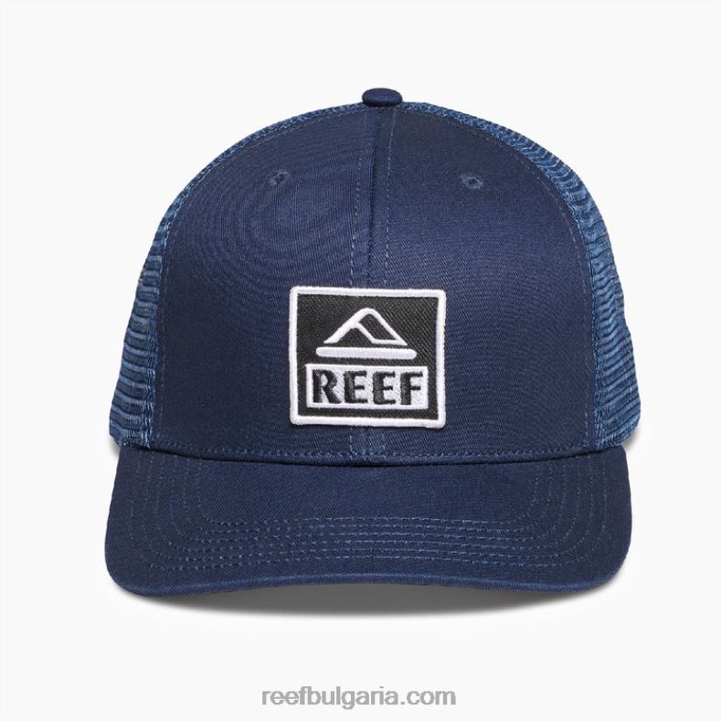 Reef Bulgaria - мъже Reef townsend snapback шапка за шофьор на камион 2T28F770 син отличителен знак