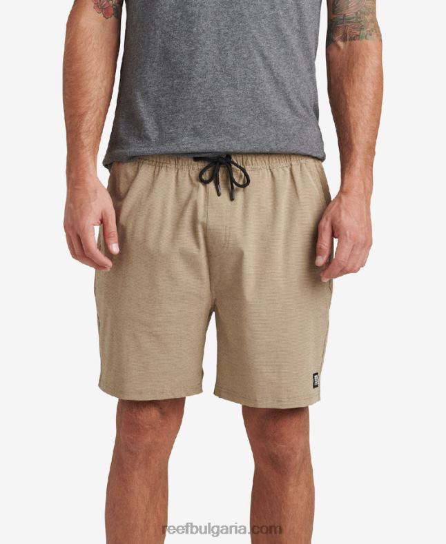 Reef Bulgaria - мъже Reef къси панталони с еластична талия fields 17" 2T28F675 водорасли