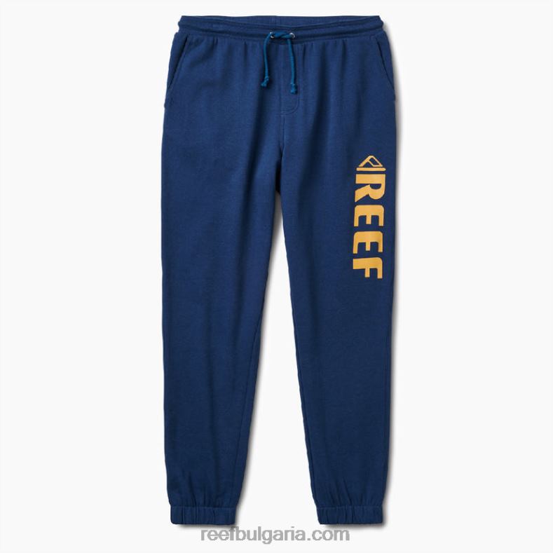 Reef t-shirts - мъже Reef ричмънд поларен панталон 2T28F751 син отличителен знак