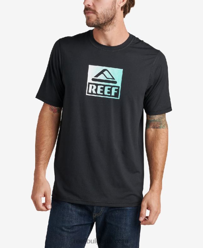 обувки Reef - мъже Reef родео тениска с къси ръкави и широка кройка 2T28F582 хайвер