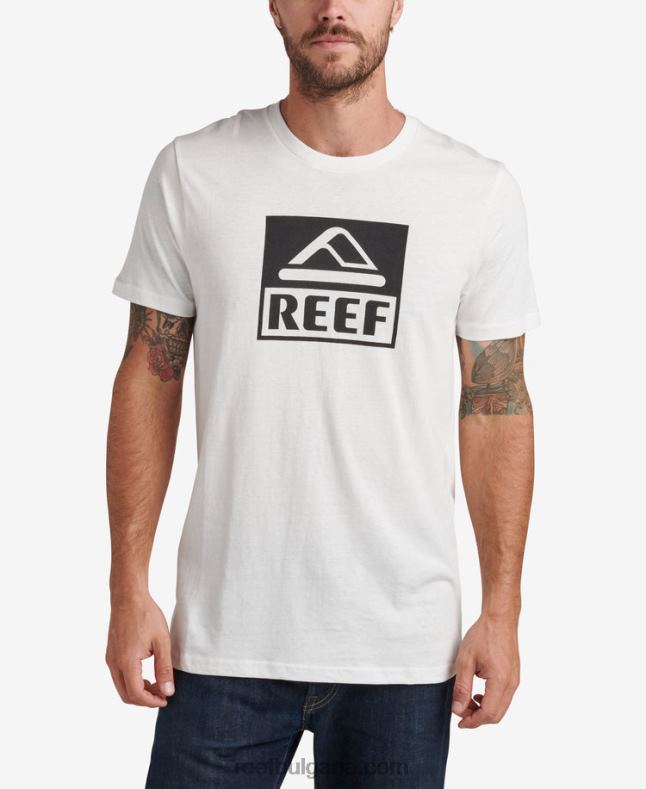 Reef t-shirts - мъже Reef шофьорска тениска с къс ръкав 2T28F605 marshmallow