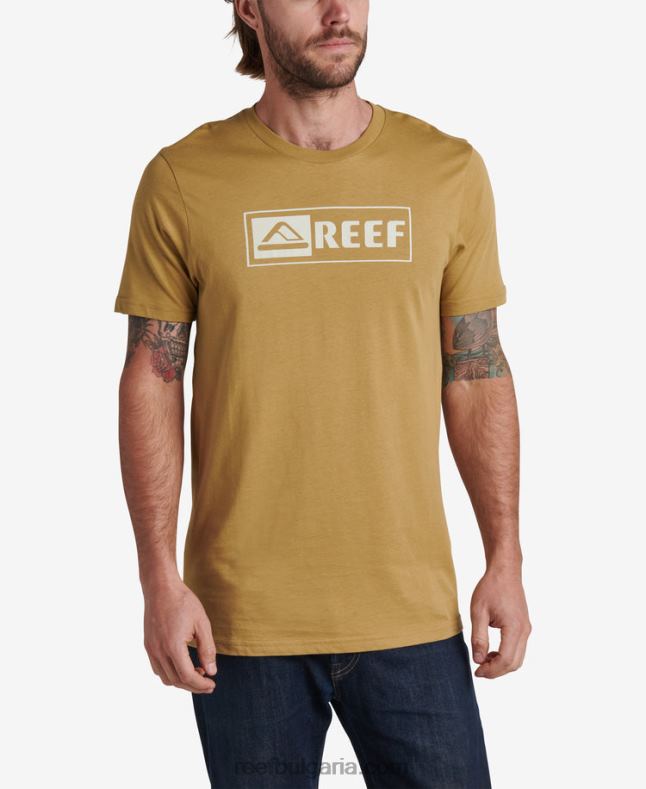 Reef t-shirts - мъже Reef тениска с къс ръкав ellsworth 2T28F593 семе от копър