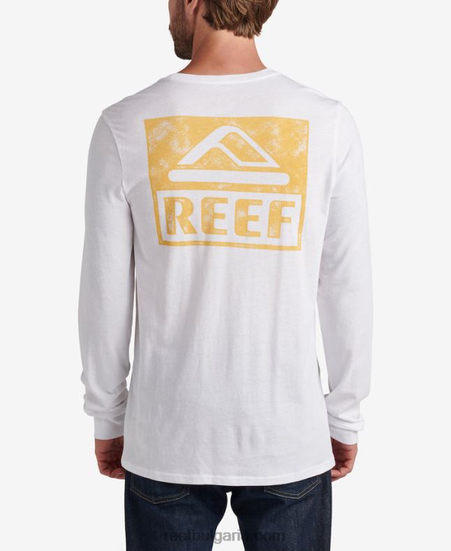 Reef Bulgaria - мъже Reef тениска с дълъг ръкав wellie 2T28F624 marshmallow