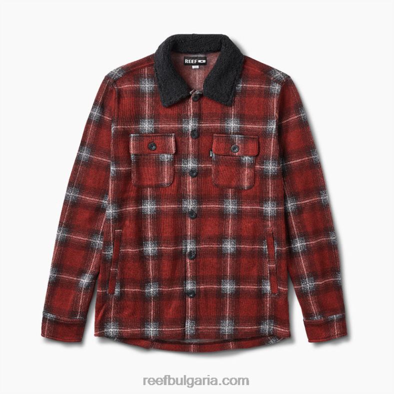 обувки Reef - мъже Reef керни яке 2T28F733 лудо кафяво