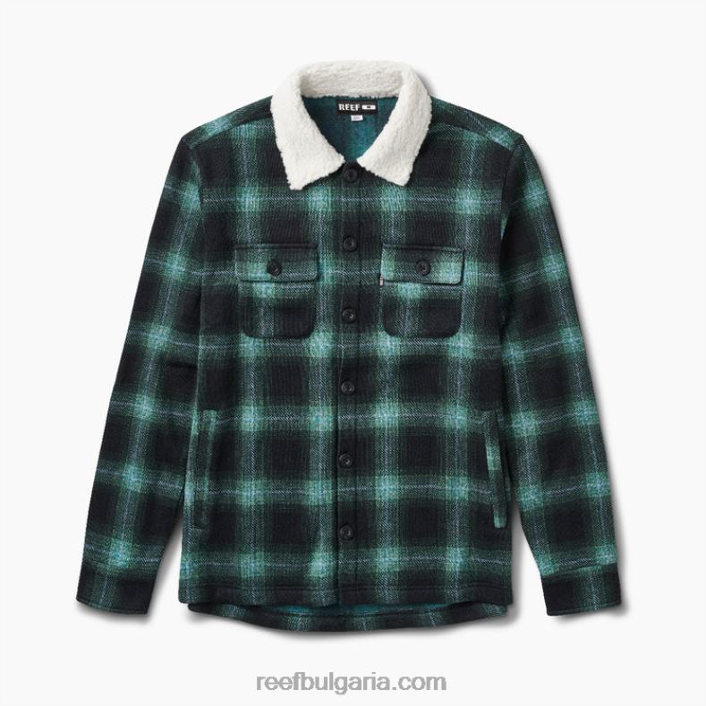 Reef t-shirts - мъже Reef керни яке 2T28F737 хайвер