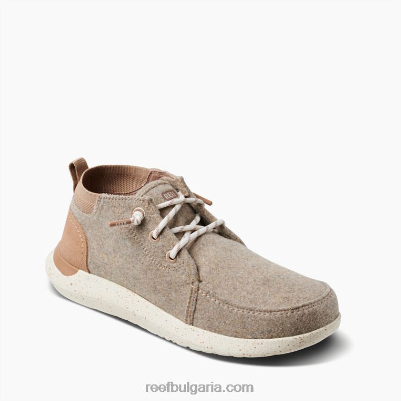 обувки Reef - мъже Reef подута бяла шапчица 2T28F514 тен вълна