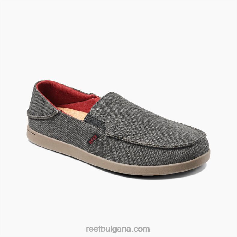 обувки Reef - мъже Reef възглавница приятел 2T28F513 черно/червено/сиво