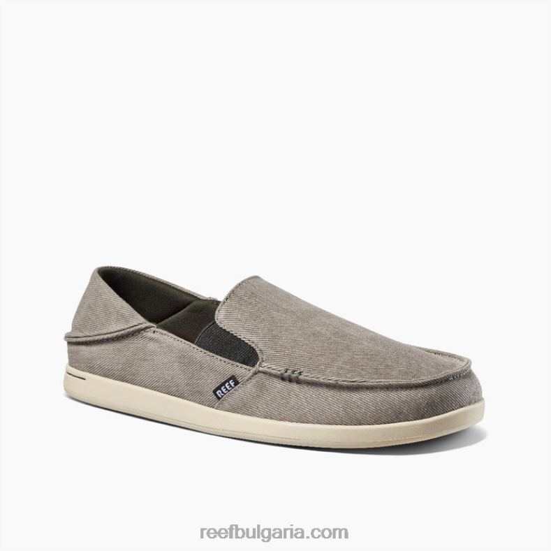 Reef t-shirts - мъже Reef възглавница matey изпрано платно 2T28F504 калдъръм