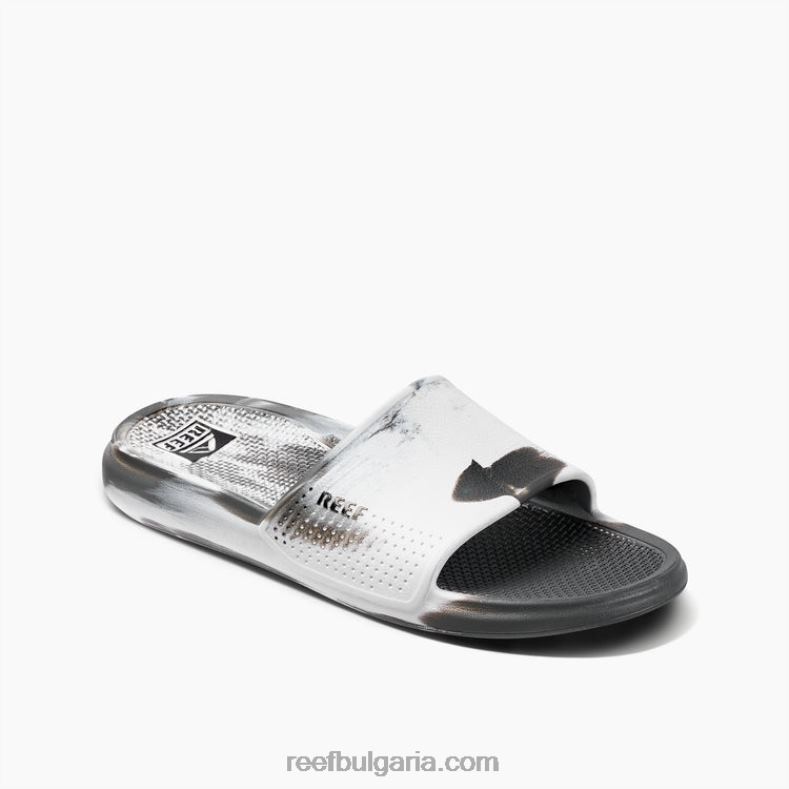 обувки Reef - мъже Reef пързалка оазис 2T28F439 бял/сив мрамор
